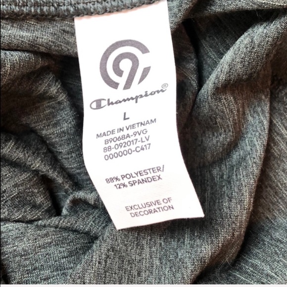 C9 Champion Heathered Green Workout Leggings - Picture 5 of 5